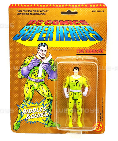 Mattel Comic Riddler DC Comics Super Heroes Collection The Riddler Action Figure No. 4411 ...