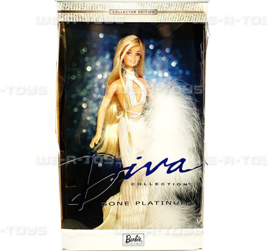 Barbie Dyva Platine – Mattel 2001 – Collection – Boîte Neuve – Ref 52739