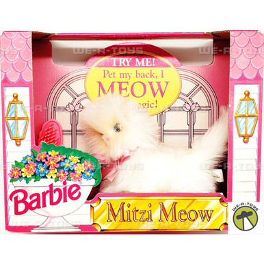 Barbie Mitzi Meow Cat With Brush 1993 Mattel #11070 NEW - We-R-Toys