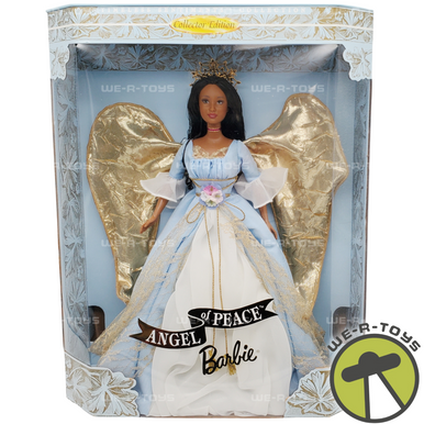 Barbie Angel of Peace African American Doll 1999 Mattel 24241