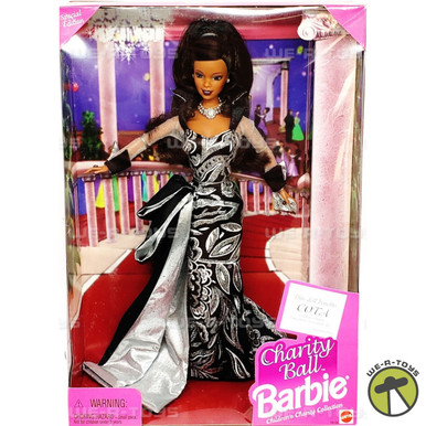 Charity Ball Barbie Doll COTA Benefit Doll African American Mattel #19132