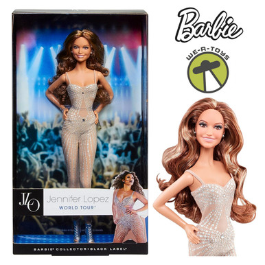 Barbie Collector Jennifer Lopez World Tour Doll Black Label 2013