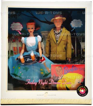 Barbie Friday Night Dream Date Barbie & Ken Doll Giftset & CD 2006