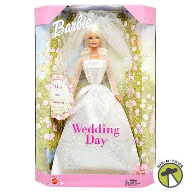 MATTEL - 激レア  Wedding Day Barbie Barbie Wedding Day Doll Multilingual RARE 2002 Mattel #B0290