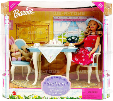 Barbie Tea Time Doll Gift Set 1999 Mattel 25904 - We-R-Toys