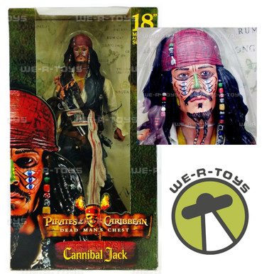 Pirates of the Caribbean Cannibal Jack Sparrow w/Sound NECA Reel