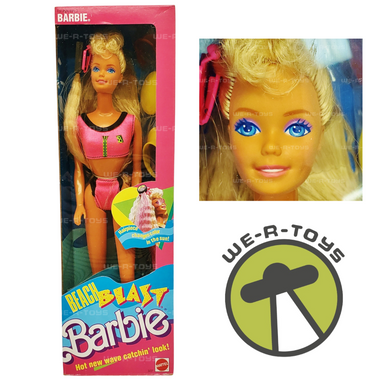 Barbie Beach Blast Doll 1989 Mattel No. 3237 NRFB