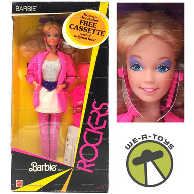 Barbie and the Rockers Barbie Doll 1985 Mattel #1140 We-R-Toys