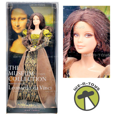 Barbie Collector Pink Label Museum Collection Da Vinci Doll