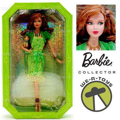 Miss Peridot Barbie Doll August Birthstone Beauties Collection 2007 Mattel  K8697