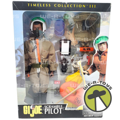 Gi Joe Scramble Pilot Joe Timeless Collection III Scramble