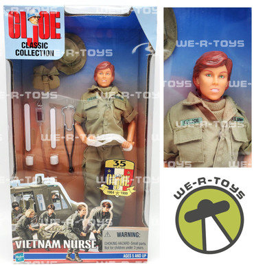 G.I. Joe Vietnam Nurse Action Figure Classic Collection Hasbro 1999 #81537  NEW