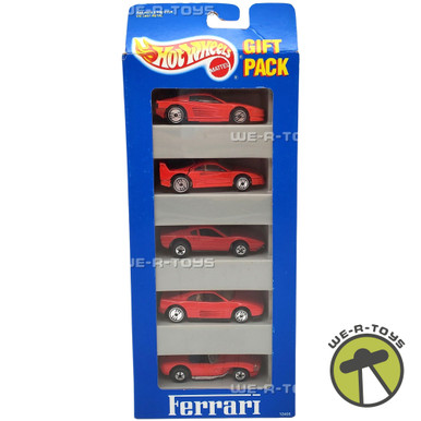 Hot Wheels Ferrari Gift Pack Set of 5 Cars #12405 1993