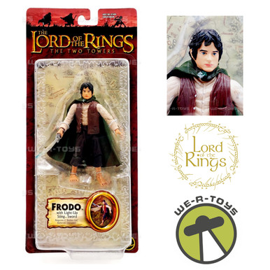 The Lord of the Rings The Two Towers Frodo Action Figure w/ Light-Up ...