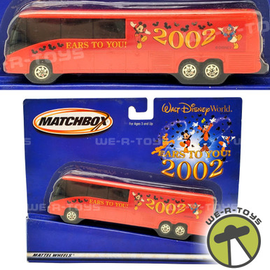 Matchbox Walt Disney World Disneyland Bus Theme Park Edition 2005 NEW