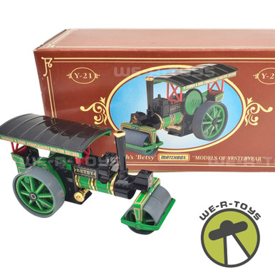 matchbox-fred-dibnah-s-betsy-avelong-and-porter-steam-road-roller
