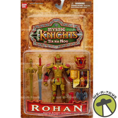 Saban's Mystic Knights of Tir Na Nog Rohan of Fire Figure Ban Dai