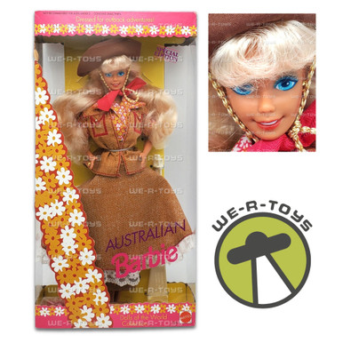 Barbie AUSTRALIAN Australie Poupées Monde 1992 Mattel 3626 NRFB dolls