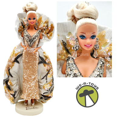 Barbie Bob Mackie Platinum Doll Timeless Treasures #2703 Mattel 1991 USED - We-R-Toys