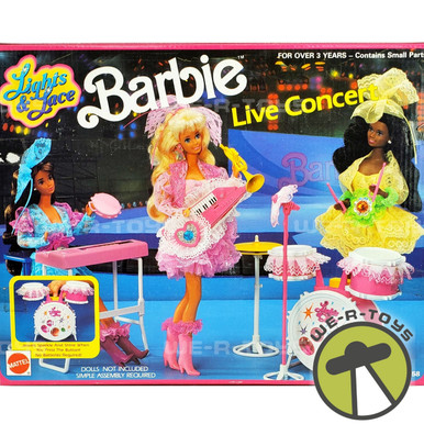 Barbie Lights & Lace Live Concert Playset 1991 Mattel #7558 NRFB