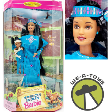 バービー　AMERICAN INDIAN Barbie 1996年製　未開封 American Indian Barbie Doll American Stories Series 1996