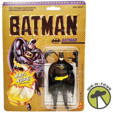 DC Batman Action Figure with Bat-Rope 1989 Toy Biz No. 4401 NRFP - We-R ...