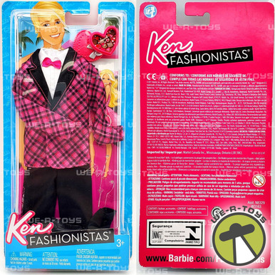 BARBIE KEN FASHIONISTA CROCHET RUBIO DE MATTEL - JUGUETES PANRE
