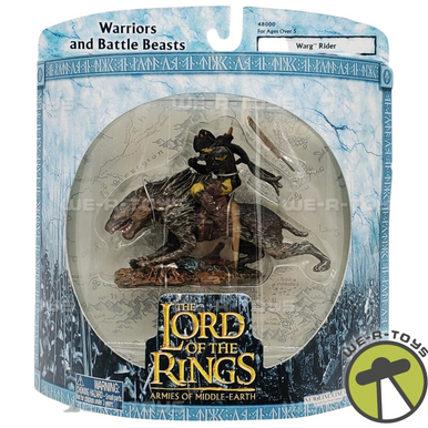 The Lord of the Rings Warg Rider Figure 2003 Play Along 48010 NRFB - We ...