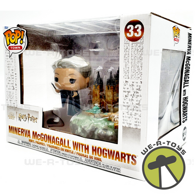 Funko POP! Town 33 - Harry Potter - Minerva McGonagall with Hogwarts,  Stickerpoint