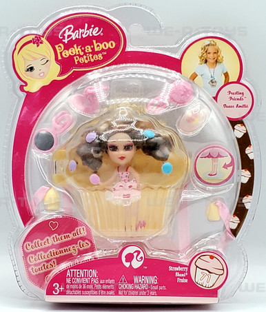 Barbie Peek-a-boo Petites Frosting Friends Strawberry Shani Fraise