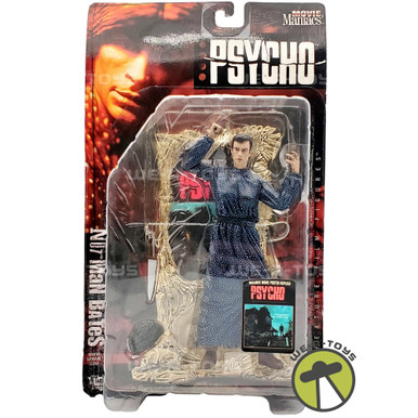 McFarlane Movie Maniacs Psycho Norman Bates Action Figure