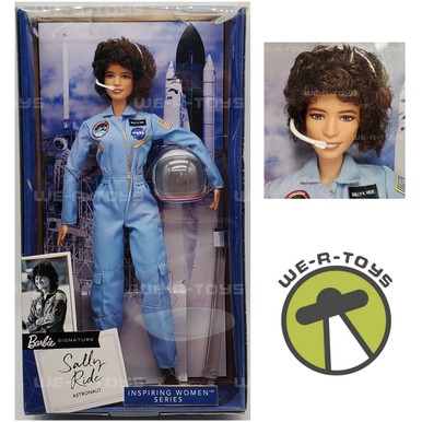 Sally Ride Astronaut Barbie Doll Inspiring Women Series 2019 Mattel ...