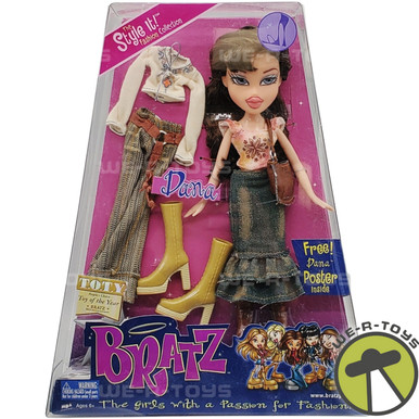 Bratz Dana Doll The Style It Collection 2003 NRFB Factory Sealed