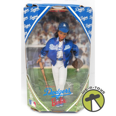 L.A. Dodgers Barbie Collector Edition African American Doll 1999