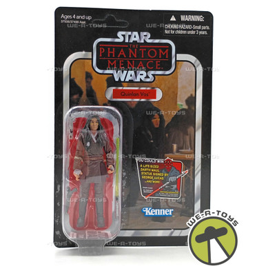 Star Wars The Phantom Menace Quinlan Vos Action Figure 2011 Kenner