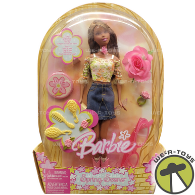 Barbie Spring Scene Barbie African American 2005 Mattel H8253