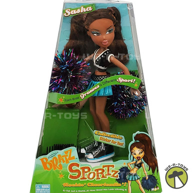 Bratz Sportz Cheerleader Sasha African American Doll MGA