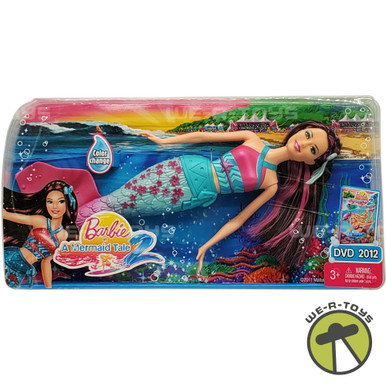 Poupée Barbie Sirène Mermaid Tale 2 - Articulée, 2012 Mattel - Occasion