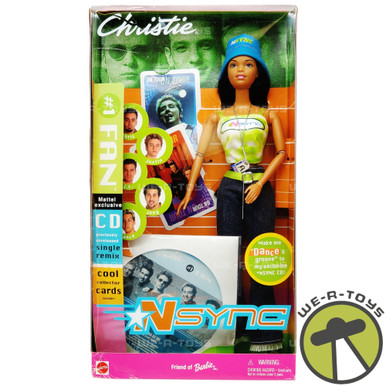 Barbie Christie NSYNC #1 Fan Doll 2000 Mattel No. 50535 NRFB - We