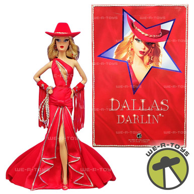 その他 DALLAS DARLIN Barbie Doll Dallas Darlin Barbie 2007 Convention Brunette LE Platinum