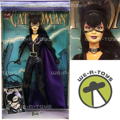 New 2004 Mattel Barbie Batman Catwoman Doll Modeled After