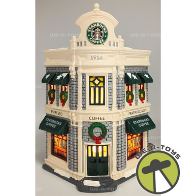 Department 56 Starbucks Coffee Shop The Original Snow Village Lighted ...