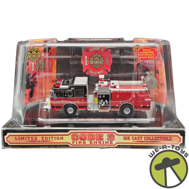 Code 3 Princeton NJ Pierce Dash Top Mount Pumper Die Cast 2002 Code 3 ...