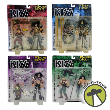 McFarlane Toys KISS Psycho Circus Complete Set 4 Action Figures