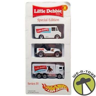 Hot Wheels Little Debbie Snacks 3台パック 1996 Hot Wheels Little Debbie 3 Pack Series 2 Forklift,Jeep