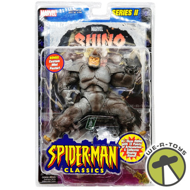 Marvel Spider-Man Classics Series II Rhino 6" Action Figure Toy Biz ...