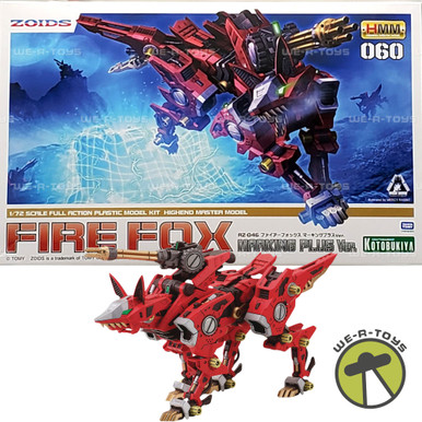 Zoids RZ-046 Fire Fox Marking Plus Plastic Model Kit 1/72 Scale 