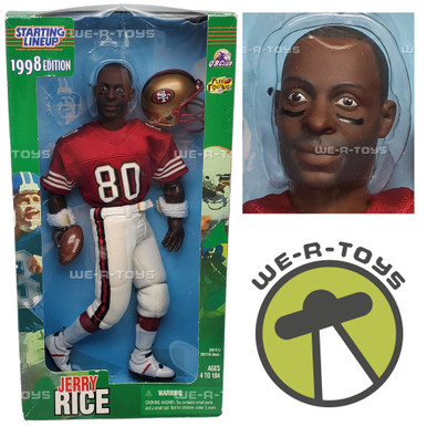 NFL Starting Lineup Jerry Rice Figure 1998 Edition Kenner #28111 NRFB ...