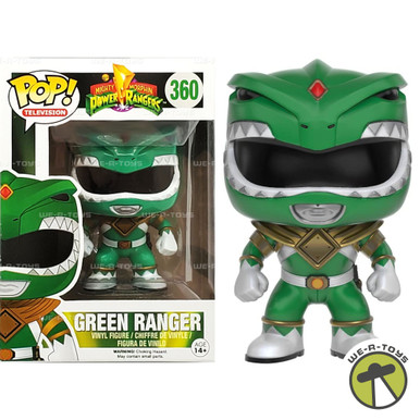 Maschera Mezza Mascherina Funko Pop! Green Ranger - Mighty Morphin Power Rangers, 40 Cm