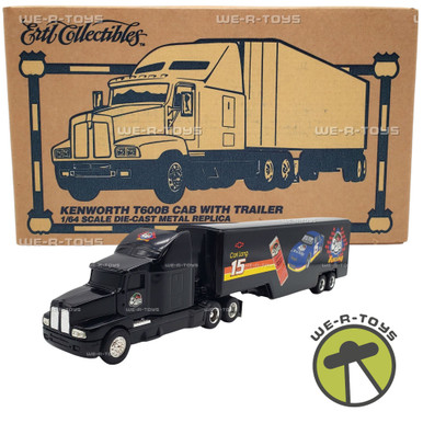 ERTL Collectibles Kenworth T600B Cab With Trailer 1/64 Scale Die